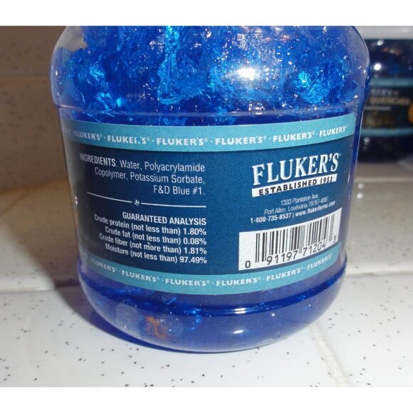 Fluker's Cricket Quencher Original Formula Lot of Five & 1/3 Full 8 oz container - Picture 6 of 8